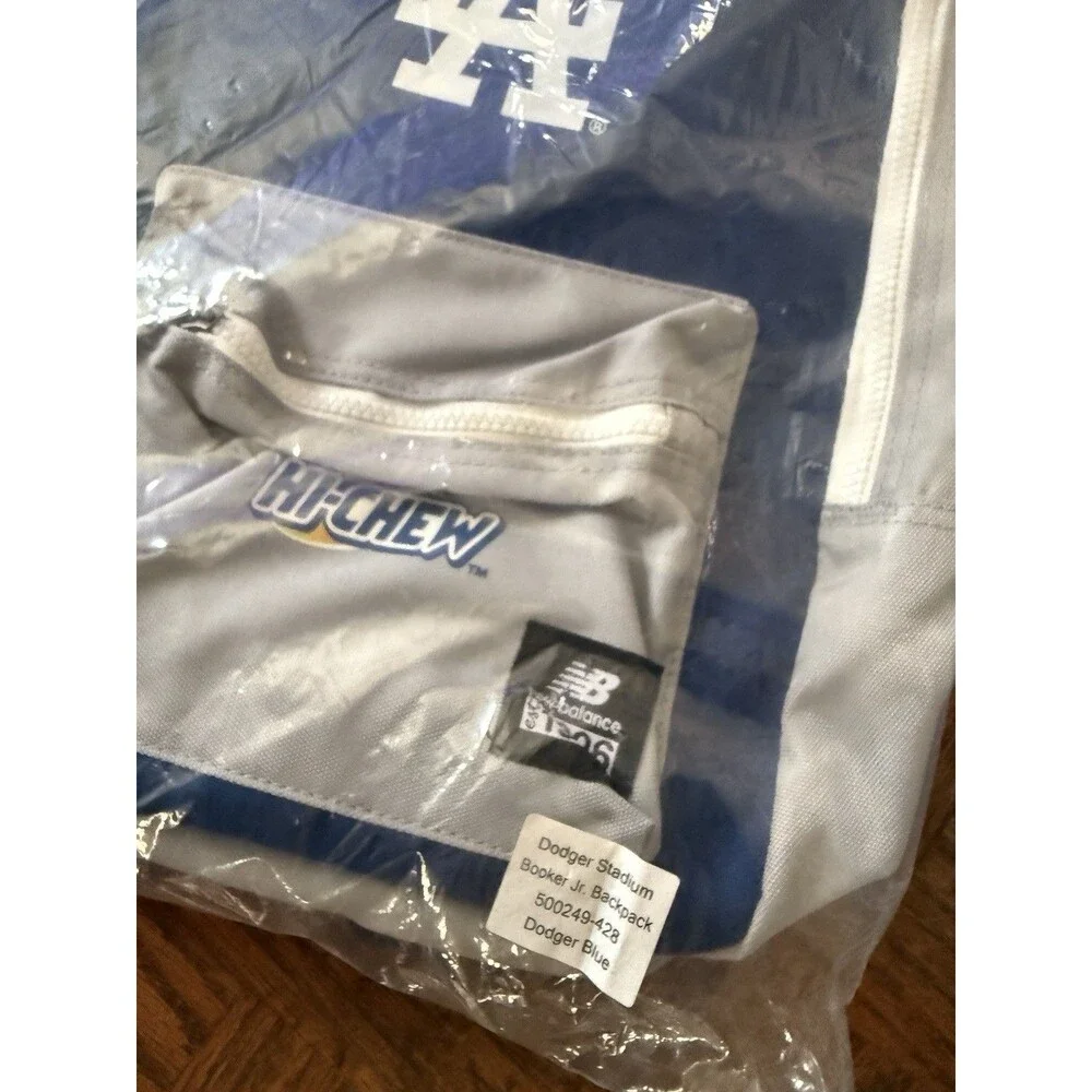 NEW MLB Los Angeles Dodgers New Balance Hi-Chew School / Gym / Work Backpack